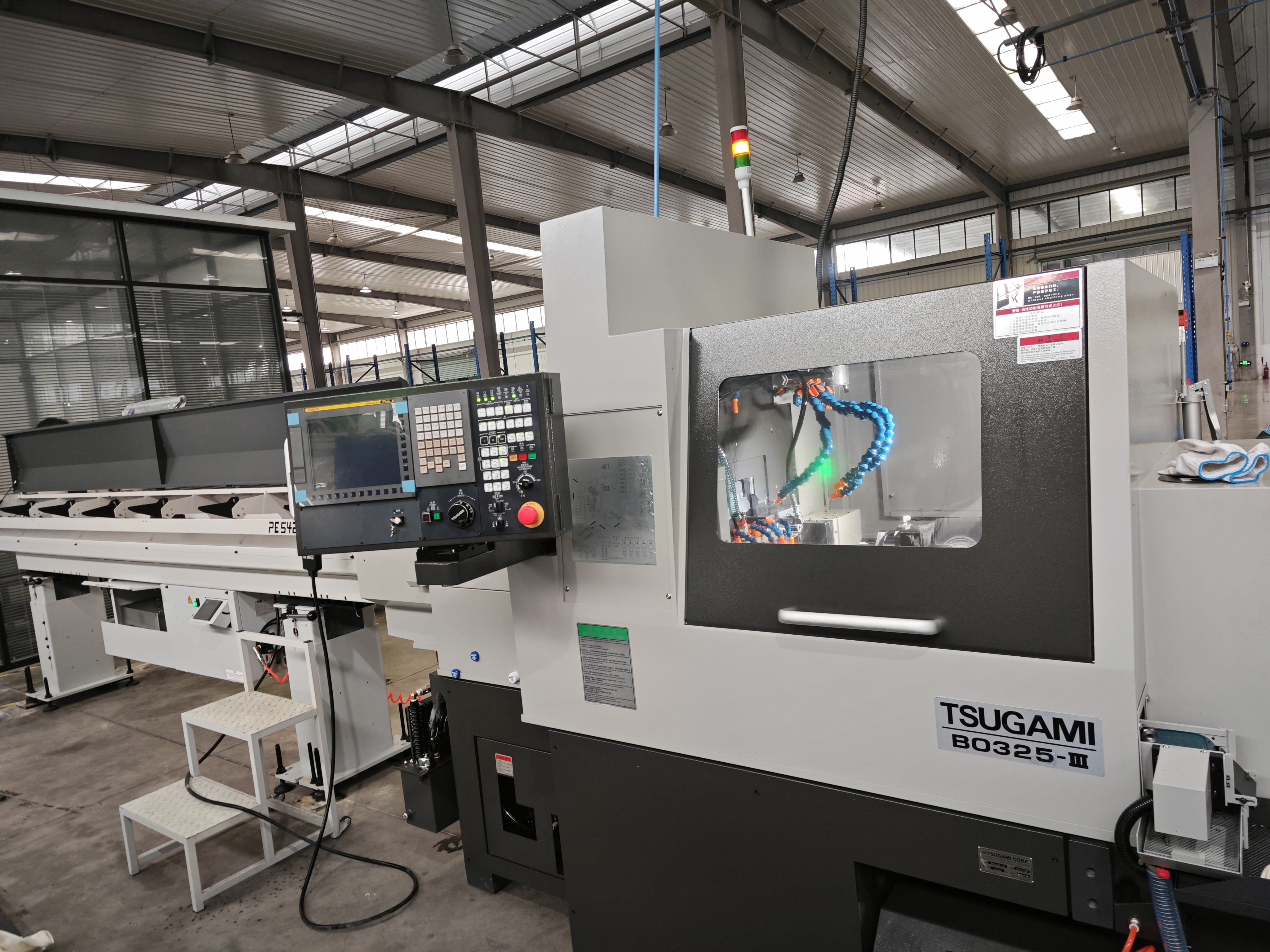 走心機(jī)交付現(xiàn)場(chǎng)